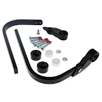 Barkbusters Universal Single Point Mount Hardware Kit - Bar End Mount (Threaded)