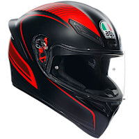 AGV K1 S - Warmup Matt Black / Red