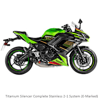 Akrapovic Exhaust - Kawasaki Ninja 650 / Z 650 (17-20)