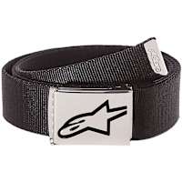 Alpinestars Ageless Web Belt - Black / Chrome