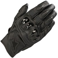 Alpinestars Celer V2 Leather Gloves - Black / Black