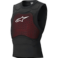 Alpinestars Bionic Plasma LT Protection Vest - Black / White