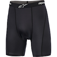 Alpinestars MX Base Layer Padded Boxers - Black