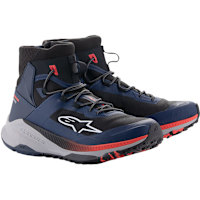 Alpinestars Speedforce XR Shoes - Blue / Black / Fluo Red / Grey