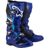 Alpinestars Yamaha Tech 7 Boots - Blue / Black / White