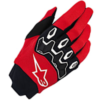 Alpinestars Full Bore v2 Textile Gloves - Bright Red / Black