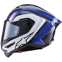 Alpinestars Supertech R10 - Arius Gloss Black / White / Blue