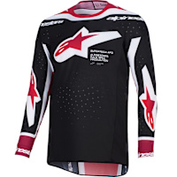Alpinestars Supertech Pro Vista Jersey - Black / Red / White