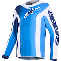 Alpinestars Youth Fluid Portl Jersey - Ucla Blue / White