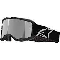 Alpinestars Vision 5 Corp Goggles - Black / Mirror Silver
