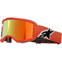 Alpinestars Vision 5 Corp Goggles - Orange / Mirror Red Lens