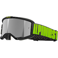Alpinestars Vision 5 Hollow Goggles - Charcoal /Fluo Yellow / Mirror Silver Lens