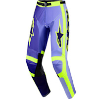 Alpinestars Racer Portl Pants - Purple / Fluo Yellow