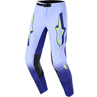 Alpinestars Supertech Scenz Pants - Purple / Fluo Yellow