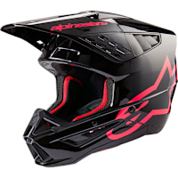 Alpinestars S-M5 Corp - Gloss Black / Diva Pink