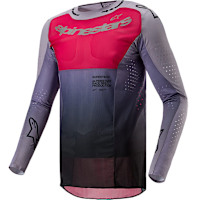 Alpinestars Supertech Dade Jersey - Iron / Red Berry