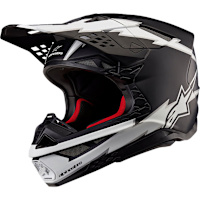 Alpinestars Supertech M10 Ampress - Matt Black / White
