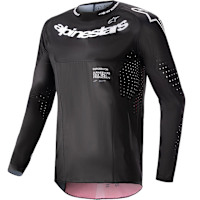 Alpinestars Supertech Ward Jersey - Black / Red Berry