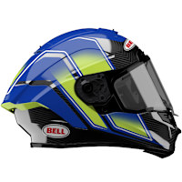 Bell Race Star DLX Flex - Grid Blue / Yellow
