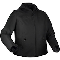 Bering Ladies Warwick Queen Size Textile Jacket - Black