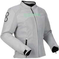 Bering Ladies Zao Textile Jacket - Grey / Green