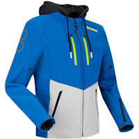 Bering Rotor Textile Jacket - Blue / Light Grey