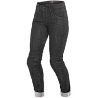 Dainese Ladies Alba Slim Textile Jeans - Black Rinsed