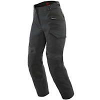 Dainese Ladies Tonale D-Dry Textile Trousers - Black / Black 