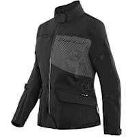Dainese Ladies Tonale D-Dry XT Textile Jacket - Black / Ebony / Black