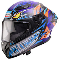 Caberg Drift Evo II - Nobo Matt Black / Fluo Red / Blue / Purple
