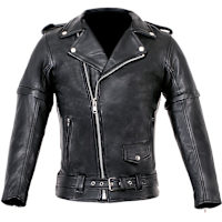 Duchinni Kids Patrol Leather Jacket - Black