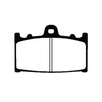EBC Aramid Organic Brake Pads - FA158