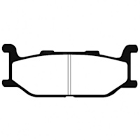 EBC Aramid Organic Brake Pads - FA179