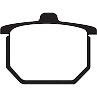 EBC Aramid Organic Brake Pads - FA031