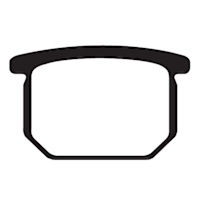 EBC Semi-Sintered Touring V Brake Pads - FA065V