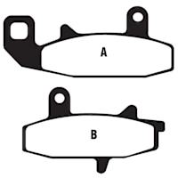 EBC Aramid Organic Brake Pads - FA147