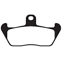EBC Aramid Organic Brake Pads - FA163
