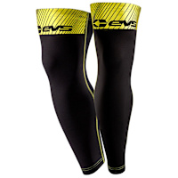 EVS TUG Knee Brace Sleeves - Black / Hi-Viz Yellow