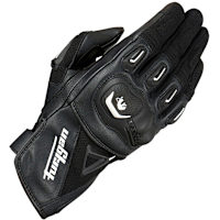 Furygan Volt Leather and Textile Glove - Black / White