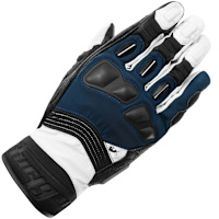 Furygan Balmaz All Season Gloves - Black / Blue / Pearl