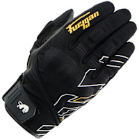 Furygan Ladies' Jet Neon D3O® Gloves - Black / White / Orange