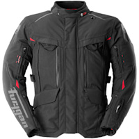 Furygan Challenger 3C PrimaLoft® Textile Jacket - Black / Red
