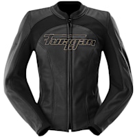 Furygan Ladies' Romy Leather Jacket - Black / Gold