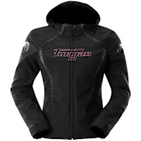 Furygan Ladies' Skye Textile Jacket - Black / Rose