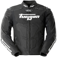 Furygan TX Raptor Textile Jacket - Black / White