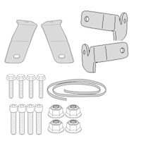 Givi 1146KIT Specific Kit - Honda NC750X