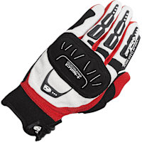 Held Backflip Glove - White / Red