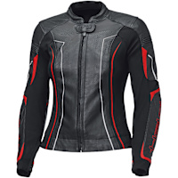Held Ladies Debbie 3 Leather Jacket - Black / Red