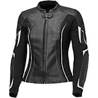 Held Ladies Debbie 3 Leather Jacket - Black / White