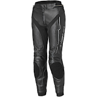 Held Ladies Debbie 3 Leather Trousers - Black / White
